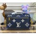 Louis Vuitton Bicolor Monogram Empreinte Pochette Métis East West M46596