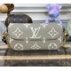 Louis Vuitton Bicolor Monogram Empreinte Wallet on Chain Ivy M82210-gray