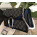 Gucci Dionysus GG Supreme Medium Shoulder Bag GU400249DN-black