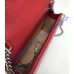 Gucci Dionysus Leather Super Mini Bag GU476432L-red