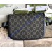 Gucci GG Supreme Horsebit 1955 shoulder bag GU602204DN-black