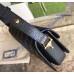 Gucci GG Supreme Horsebit 1955 shoulder bag GU602204DN-black