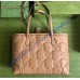 Gucci GG Matelasse Medium Tote GU631685L-tan