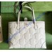 Gucci GG Matelasse Medium Tote GU631685L-white