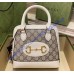 Gucci Horsebit 1955 Mini Top Handle Bag GU640716C-white