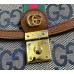 Gucci Ophidia GG Small Top Handle Bag GU651055C-blue-brown