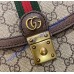 Gucci Ophidia GG Small Top Handle Bag GU651055CA-brown-brown