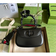 Gucci Bamboo 1947 Small Top Handle Bag GU675797-black