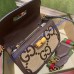 Gucci Bamboo 1947 Jumbo GG Small Top Handle Bag GU675797C-brown