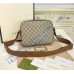 Gucci GG Supreme Messenger Bag With Interlocking G GU675891C-brown