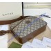 Gucci GG Supreme Messenger Bag With Interlocking G GU675891C-brown