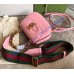 Gucci Bamboo 1947 Mini Top Handle Bag GU686864-pink
