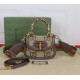 Gucci Bamboo 1947 Mini Top Handle Bag GU686864C-brown
