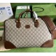Gucci Duffle Bag With Interlocking G GU696014CA-brown