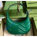 Gucci GG Marmont Half-Moon-Shaped Mini Bag GU699514-green