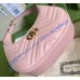 Gucci GG Marmont Half-Moon-Shaped Mini Bag GU699514-pink