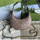 Gucci GG Marmont Half-Moon-Shaped Mini Bag GU699514-tan