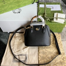 Gucci Diana Mini Tote Bag GU715775-black