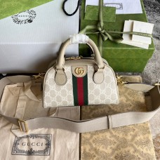 Gucci Ophidia Mini GG Top Handle Bag GU724606CA-beige