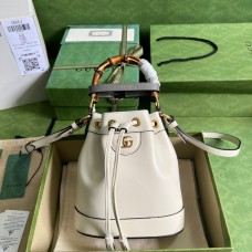 Gucci Diana Mini Bucket Bag GU724667-cream