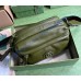 Gucci Shoulder Bag With Tonal Double G GU725696-green