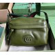 Gucci Shoulder Bag With Tonal Double G GU725696-green