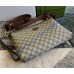 Gucci Messenger Bag With Interlocking G GU726833CA-brown
