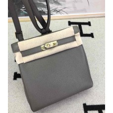 Hermes Kelly Ado Backpack H4422G-etain
