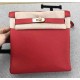 Hermes Kelly Ado Backpack H4422G-rouge-casaque