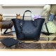 Louis Vuitton Mahina Leather Blossom PM M21848-black