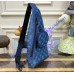 Louis Vuitton Monogram Shadow Duo Slingbag M21890-blue