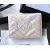 Gucci GG Marmont Card Case Wallet GU-W466492-white