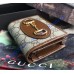 Gucci Horsebit 1955 card case wallet GU-W621887C-brown
