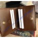Gucci Horsebit 1955 card case wallet GU-W621887C-brown