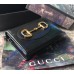Gucci Horsebit 1955 card case wallet GU-W621887L-black