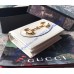 Gucci Horsebit 1955 card case wallet GU-W621887L-cream