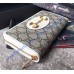 Gucci Horsebit 1955 Zip Around Wallet GU-W621889C-cream