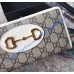 Gucci Horsebit 1955 Zip Around Wallet GU-W621889C-cream