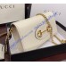 Gucci Horsebit 1955 wallet with chain GU621892L-cream
