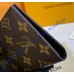 Louis Vuitton Monogram Canvas Passport Cover M62089-black