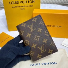 Louis Vuitton Monogram Canvas Passport Cover M62089-brown Louis Vuitton Monogram Canvas Passport Cover M62089-brown