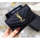 Saint Laurent Cassandre Matelasse Small Envelope Wallet In Lambskin YW414404-A