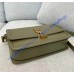 Saint Laurent Solferino Medium In Box Leather YSL634305-green