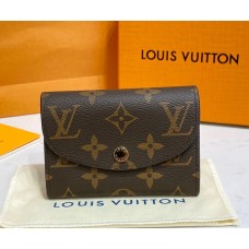 Louis Vuitton Monogram Canvas Rosalie Coin Purse M41939-red