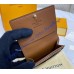 Louis Vuitton Monogram Canvas Enveloppe Carte de visite M63801-brown