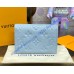 Louis Vuitton Rosalie Coin Purse M81520-light-blue