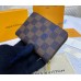 Louis Vuitton Damier Ebene Zippy Coin Purse N63070-brown