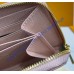 Louis Vuitton Damier Azur Zippy Coin Purse N60229-pink
