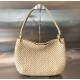 Bottega Veneta Clicker Medium Shoulder Bag B730969-oatmeal