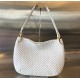 Bottega Veneta Clicker Medium Shoulder Bag B730969-chalk